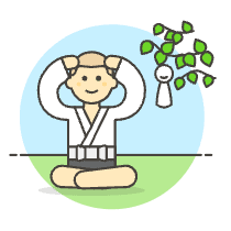 Chinese Monk 2 Illustration from UX Colors Set