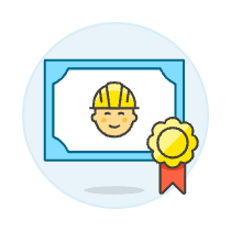 Diploma Engineer 3 Illustration from UX Colors Set