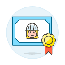 Diploma Engineer 4 Illustration from UX Colors Set
