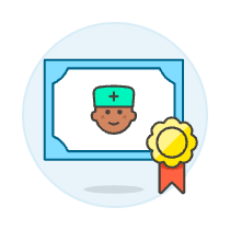 Diploma Nurse 2 Illustration from UX Colors Set