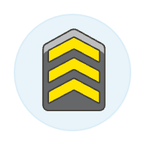 Ranking Badge 2 Illustration from UX Colors Set