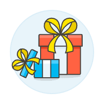 Gift Boxes Illustration from UX Colors Set