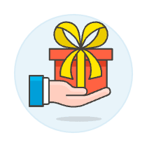 Gift Sharing Illustration from UX Colors Set