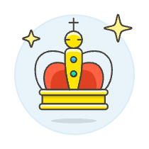 Crown Sparkling Illustration from UX Colors Set