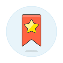 Pennant Star 2 Illustration from UX Colors Set
