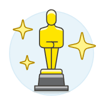 Oscard Award Illustration from UX Colors Set