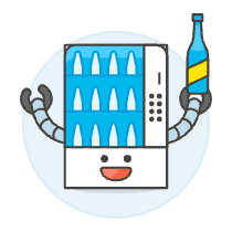 Vending Machine Robot Illustration from UX Colors Set