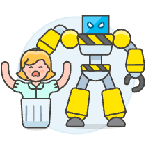 Ai Disruption 1 4 Illustration from UX Colors Set