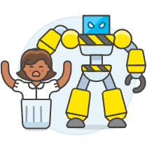 Ai Disruption 1 5 Illustration from UX Colors Set