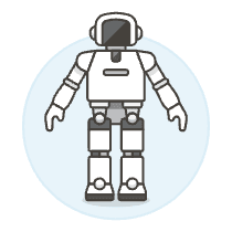Asimo Illustration from UX Colors Set
