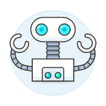 Robot Illustration from UX Colors Set