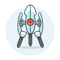 Tripod Turret Illustration from UX Colors Set