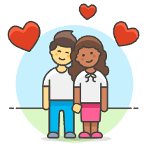 Couple Happy 3 Illustration from UX Colors Set