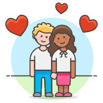 Couple Happy 6 Illustration from UX Colors Set