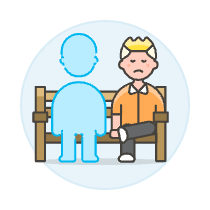 Sorrow Alone 2 Illustration from UX Colors Set