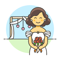 Bride 3 Illustration from UX Colors Set
