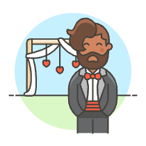 Groom 1 Illustration from UX Colors Set