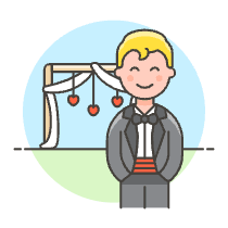 Groom 3 Illustration from UX Colors Set