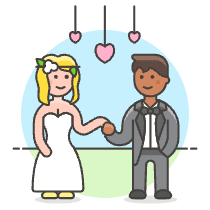 Wedding 1 Illustration from UX Colors Set