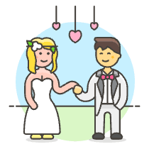 Wedding 4 Illustration from UX Colors Set
