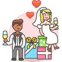 Wedding Celebration 7 Illustration from UX Colors Set