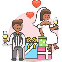 Wedding Celebration 9 Illustration from UX Colors Set