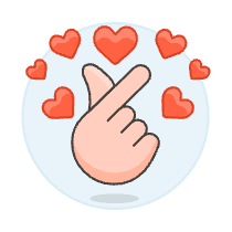 Miniheart Hand 1 Illustration from UX Colors Set