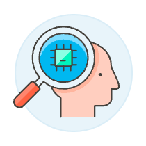 Chip In Brain 1 Illustration from UX Colors Set