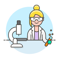 Scientist 4 4 Illustration from UX Colors Set