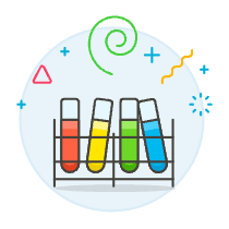 Test Tube Rack 2 Illustration from UX Colors Set