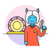 Humanoid 1 Illustration from UX Colors Set