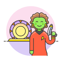 Humanoid 2 Illustration from UX Colors Set