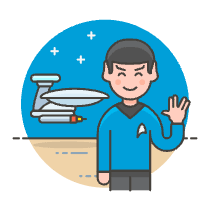 Vulcan Illustration from UX Colors Set