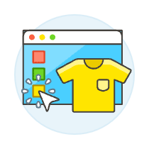 Customize Shirt Color Illustration from UX Colors Set
