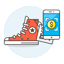 Qr Tag Scan Illustration from UX Colors Set