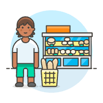 Bakery Shopping 2 6 Illustration from UX Colors Set