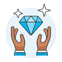 Diamon Hands 2 Illustration from UX Colors Set
