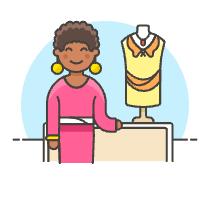 Garment Shopping 1 2 Illustration from UX Colors Set