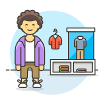 Garment Shopping 2 6 Illustration from UX Colors Set
