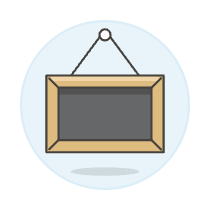 Store Blank Sign Illustration from UX Colors Set