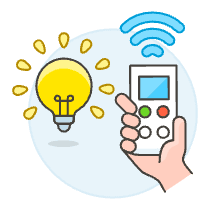 Smart Light 1 Illustration from UX Colors Set