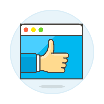 Browser Like 2 Illustration from UX Colors Set