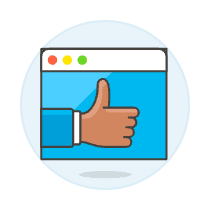 Browser Like 3 Illustration from UX Colors Set