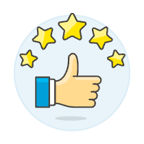 Rating Like 2 Illustration from UX Colors Set