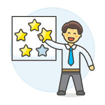 User Rating Star 1 Illustration from UX Colors Set