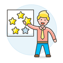 User Rating Star 2 Illustration from UX Colors Set