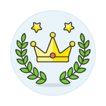 Crown Star Illustration from UX Colors Set