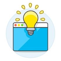 App Idea Illustration from UX Colors Set