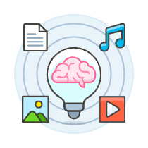 Content Ideas Illustration from UX Colors Set