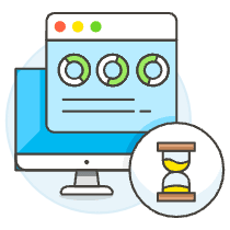 App Working 1 Illustration from UX Colors Set
